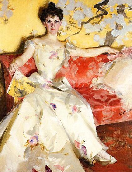 Anders Zorn Portrait of Elizabeth Sherman Cameron oil painting picture